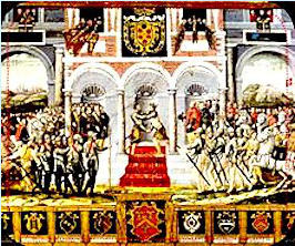 Traité de Cateau Cambrésis - Palais Public de Sienne